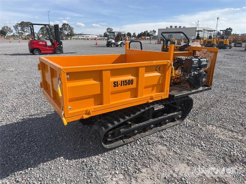  SDLOOL J1500 Mini Crawler Mini Volteo sobre Orugas عربات نقل قلابة للمواقع