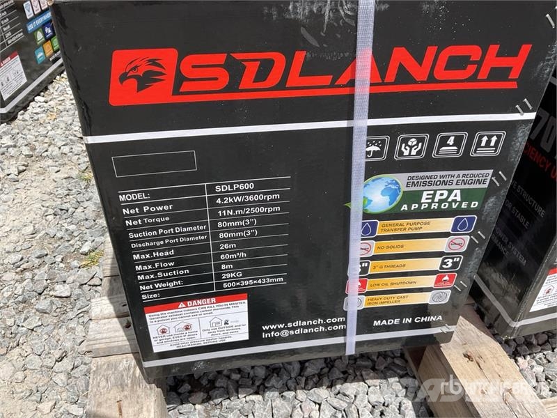 SDLP600 Bomba de Agua (Sin Usar) / Water Pump (Unu Wasserpumpen