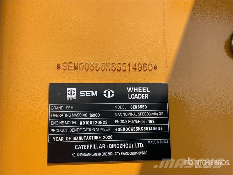 SEM 655D Rataslaadurid