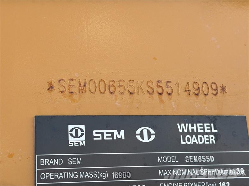 SEM 655D Cargador sobre Neumaticos (Sin Usar) / Wheel Cargadoras sobre ruedas