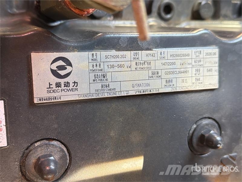 SEM 920F Motoconformadora (Sin Usar) / Motor Grader (U Grejderi