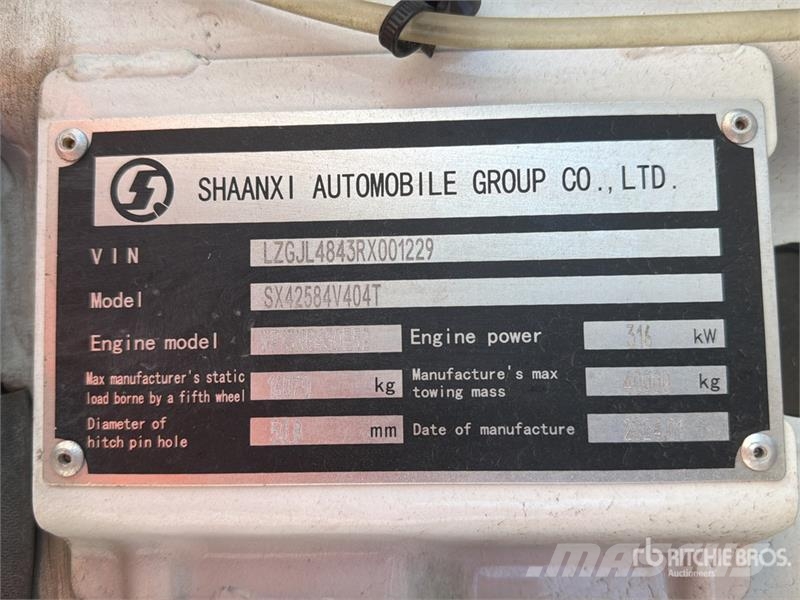Shacman X3000 وحدات الجر