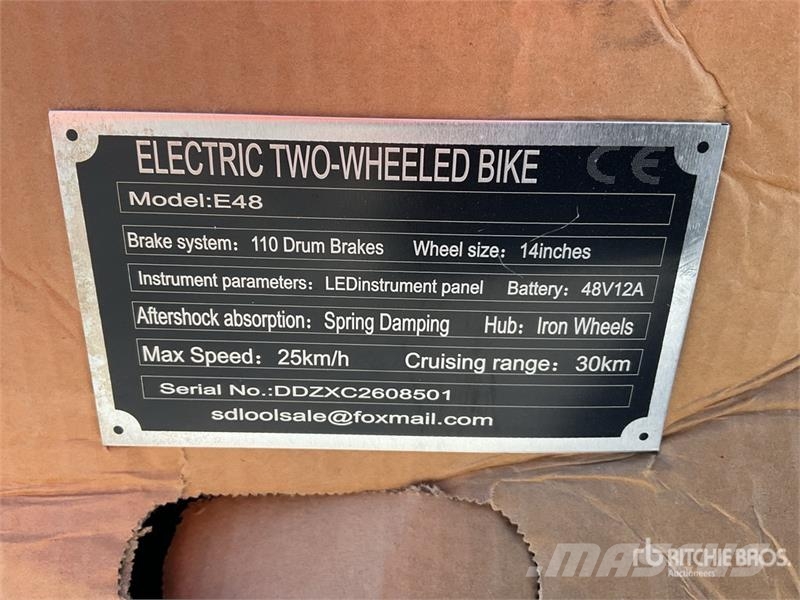 SKLP E48 Bicicleta Electrica (Sin Usar) / Scooter ATV-k