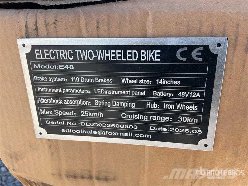 SKLP E48 Bicicleta Electrica (Sin Usar) / Scooter ATV-k
