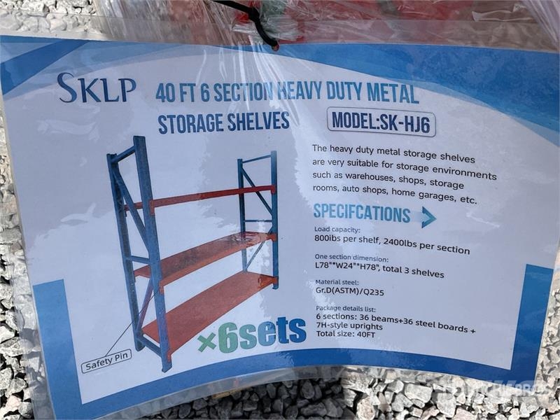 SKLP HJ6 Estante para Almacen (Sin Usar) / Shelvin Otros componentes