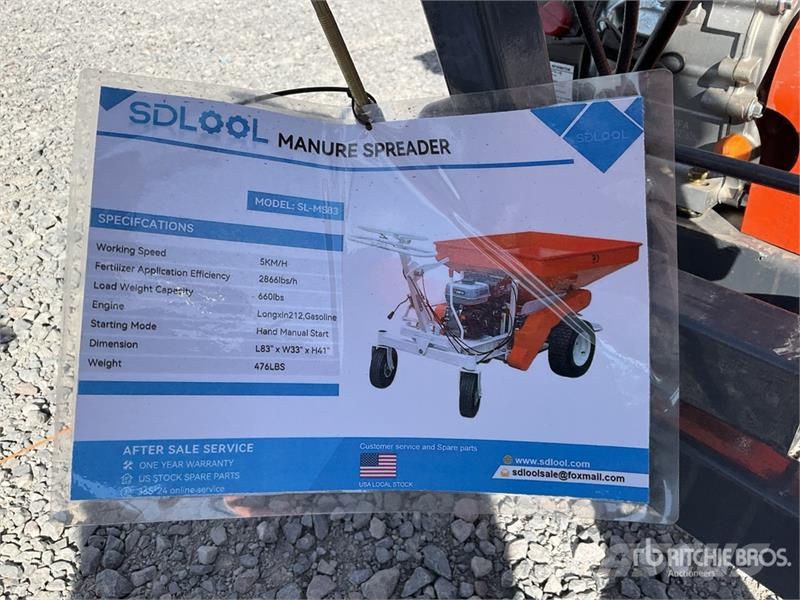 SKLP MS83 Esparcidor de Abono (Sin Usar) / Manure Rasturači đubriva