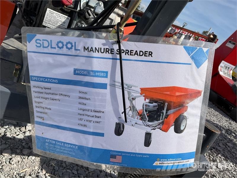 SKLP MS83 Esparcidor de Abono (Sin Usar) / Manure Gjødselspreder
