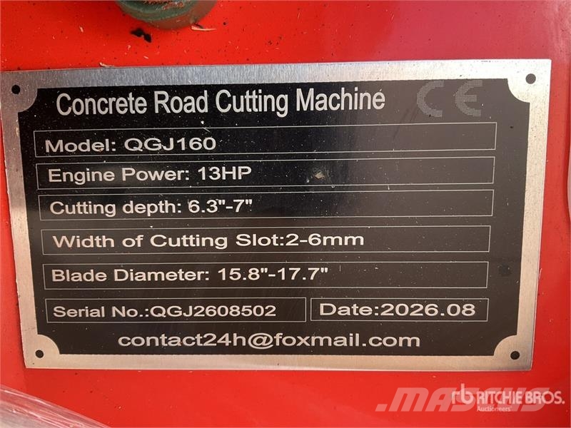  SKLP QGJ160 Cortadora de Concreto (Sin Usar) / Con 製材機械