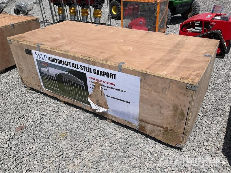 SKLP SC40 20 ft x 40 ft 40 Ft x 20 Ft Carpa para G Stålrammer