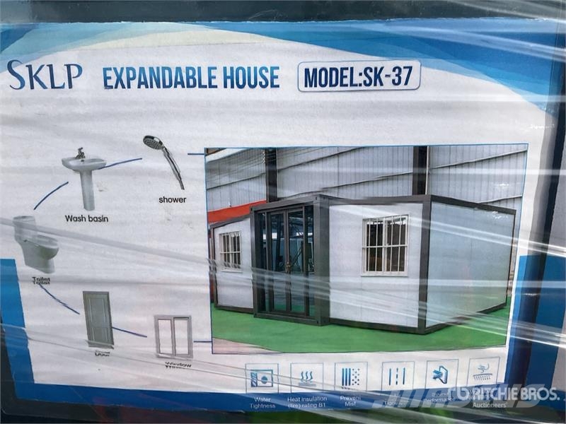 SKLP SK-37 19 ft 4 in x 20 ft 4 in Casa Expansible Egyéb pótkocsik