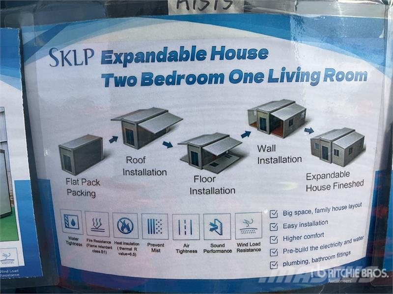 SKLP SK-37 19 ft 4 in x 20 ft 4 in Casa Expansible Egyéb pótkocsik