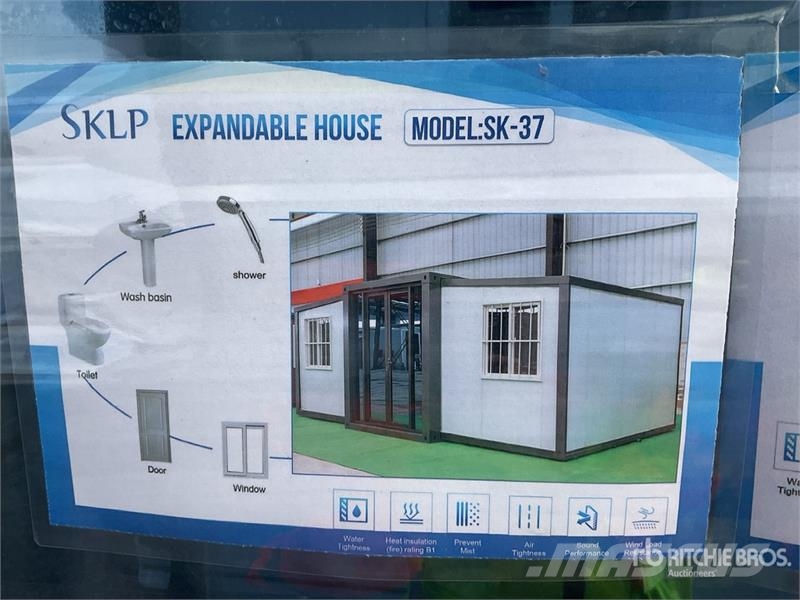 SKLP SK-37 19 ft 4 in x 20 ft 4 in Casa Expansible Egyéb pótkocsik