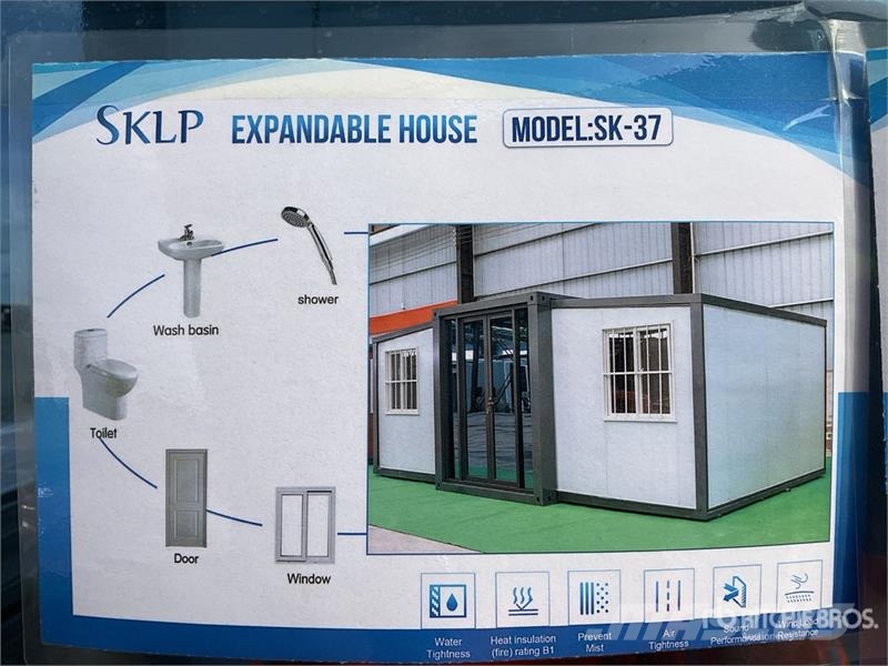 SKLP SK-37 19 ft 4 in x 20 ft 4 in Casa Expansible Egyéb pótkocsik