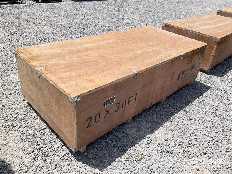 SKLP ZP20 20 ft x 30 ft Carpa de Garaje (Sin Usar) Stahlrahmenaufbauten