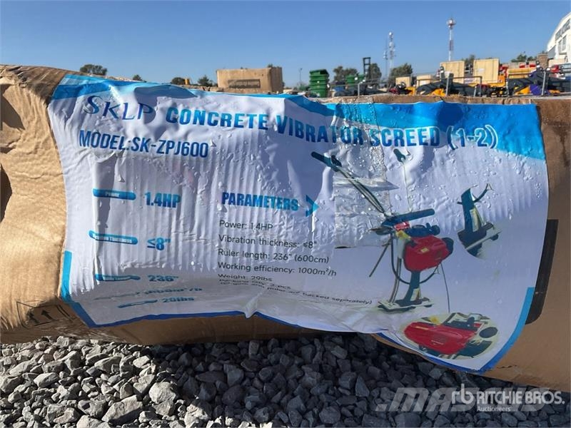 SKLP ZPJ600 Regla Vibratoria de Concreto (Sin Usar Betonelosztó gém