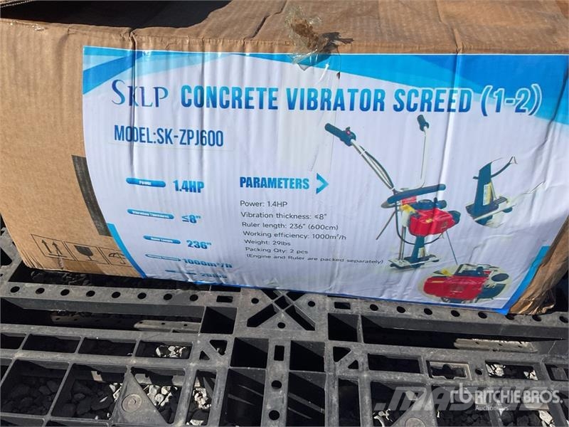 SKLP ZPJ600 Regla Vibratoria de Concreto (Sin Usar Betonverteiler