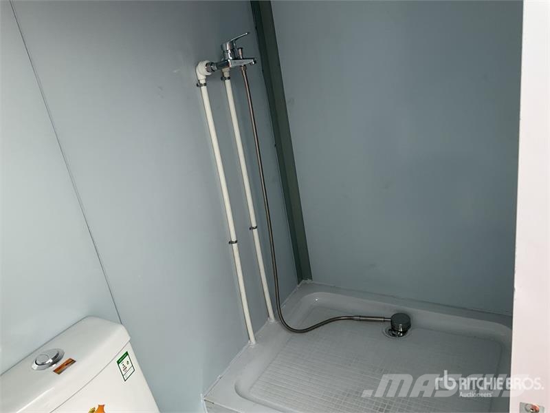 SMPT -S 6 ft 10 in x 3 ft 7 in 1 Person Baño Porta Diger parçalar
