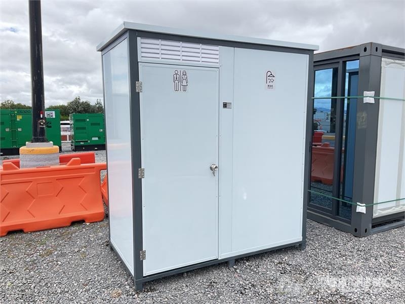 SMPT -S 6 ft 10 in x 3 ft 7 in 1 Person Baño Porta Diger parçalar
