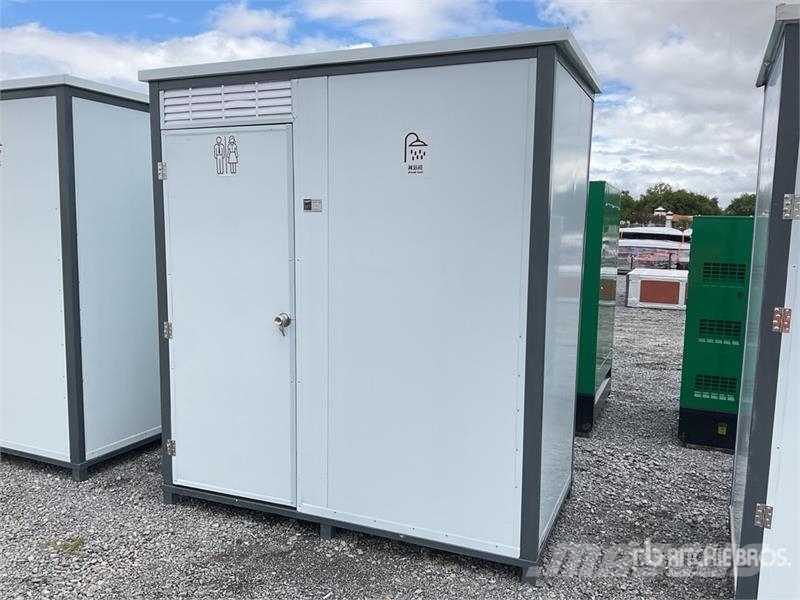 SMPT -S 6 ft 10 in x 3 ft 7 in 1 Person Baño Porta Diger parçalar