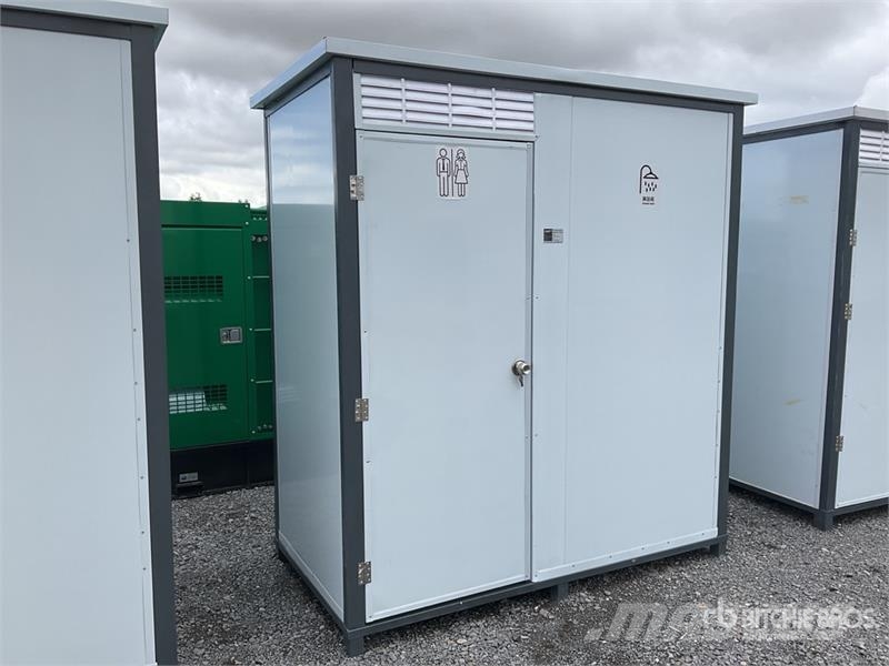 SMPT -S 6 ft 10 in x 3 ft 7 in 1 Person Baño Porta Diger parçalar
