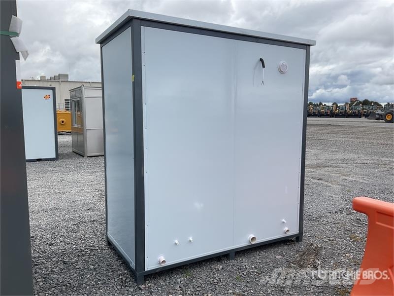 SMPT -S 6 ft 10 in x 3 ft 7 in 1 Person Baño Porta Diger parçalar