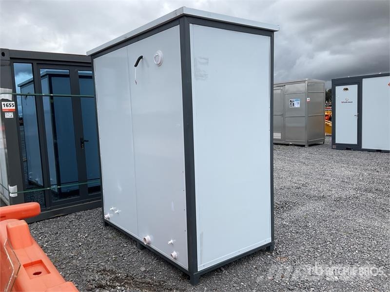 SMPT -S 6 ft 10 in x 3 ft 7 in 1 Person Baño Porta Diger parçalar
