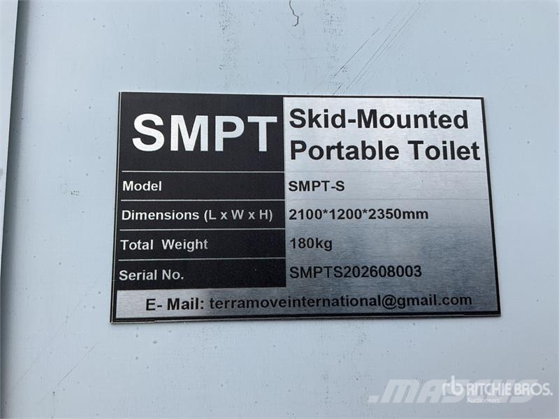 SMPT -S 6 ft 10 in x 3 ft 7 in 1 Person Baño Porta Ostale komponente