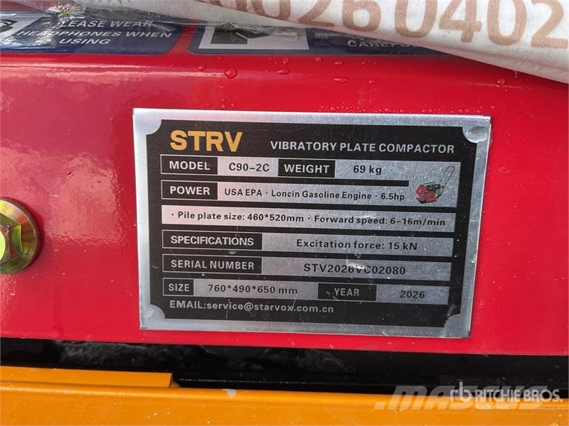 STARVOX C90-2C Compactador De Plato Vibratorio (Si Vibrationsgeräte