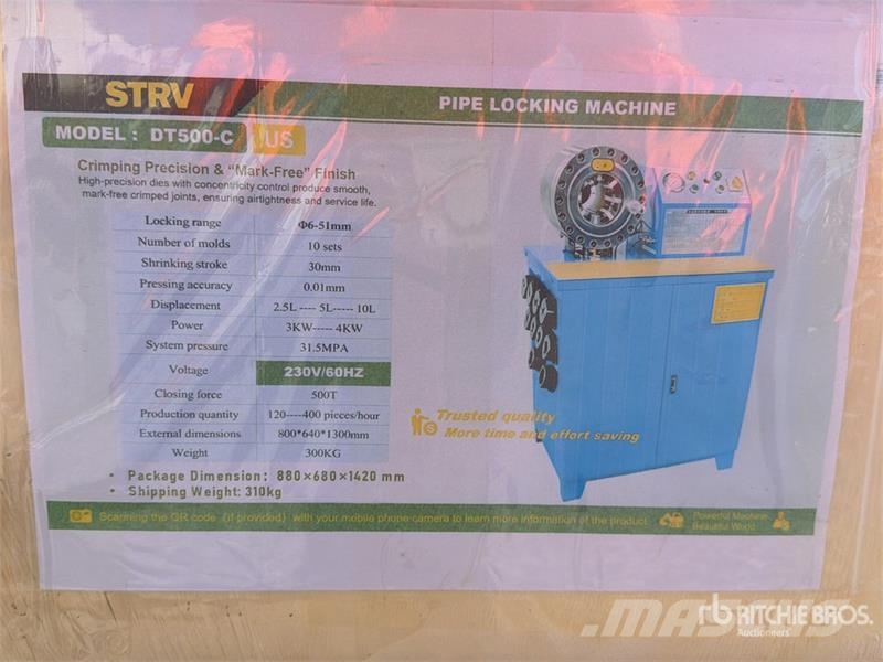 STARVOX DT500-C Maquina De Prensado Para Mangueras Other