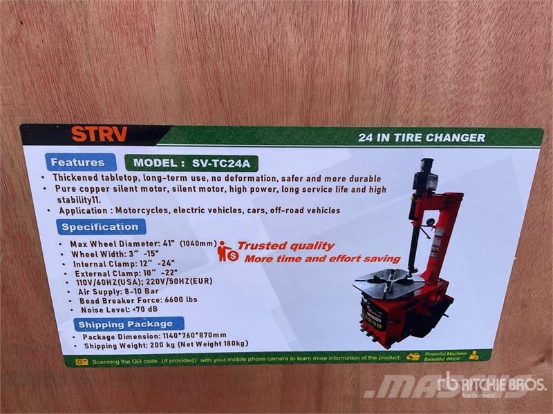  STARVOX SV-TC24A Cambiador De Llantas (Sin Usar) / Bouw - Overige