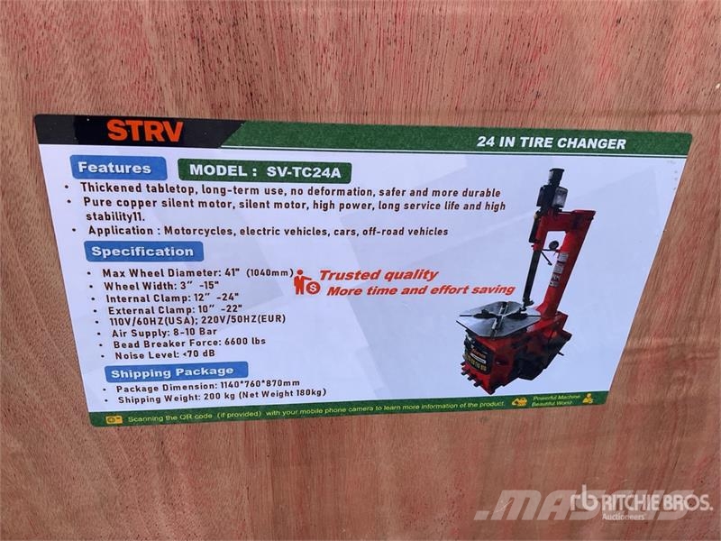 STARVOX SV-TC24A Cambiador De Llantas (Sin Usar) / Bouw - Overige