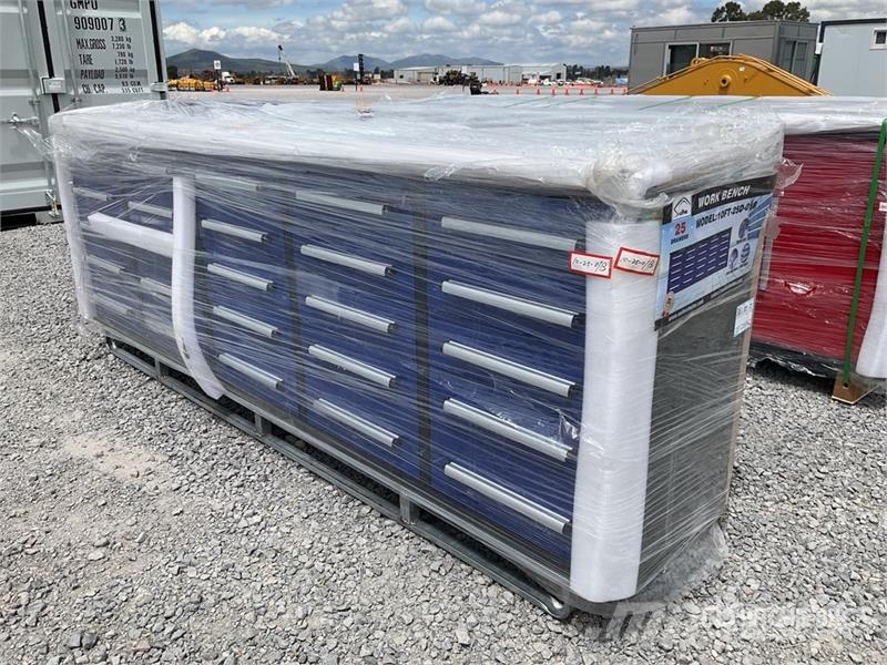 Suihe 10ft-25D-01B-03 9 ft 6 in 25-Drawer Banco Gabinete Diger parçalar