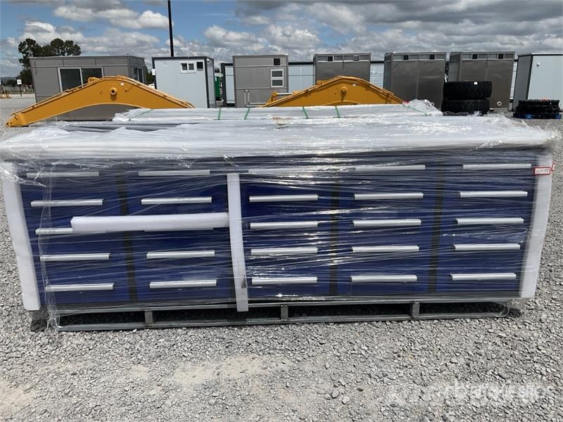 Suihe 10ft-25D-01B-03 9 ft 6 in 25-Drawer Banco Gabinete Diger parçalar