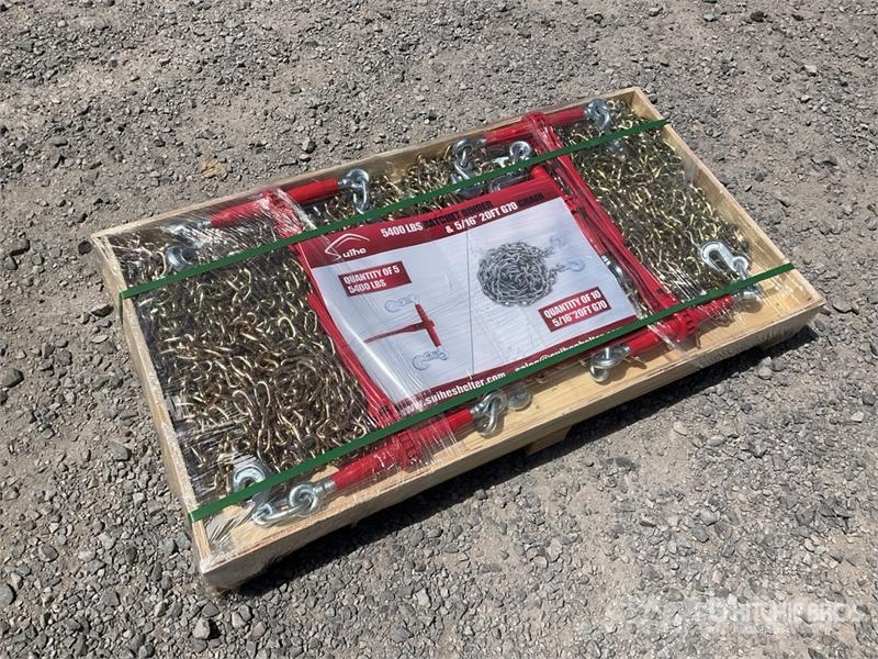 Suihe 5400 LBS Lote de Matracas con Cadenas (Sin Usar) / Diger parçalar