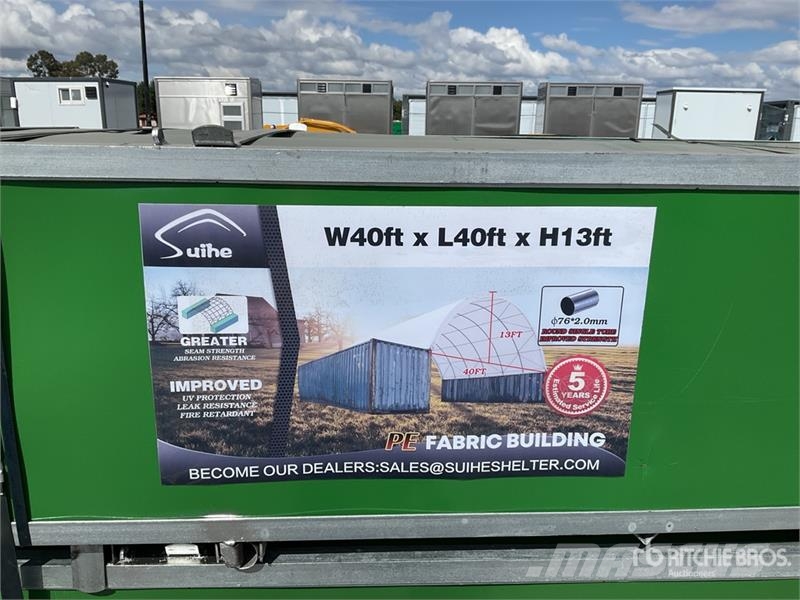 Suihe C404013 40 ft x 40 ft Carpa Protectora para Conten Diger parçalar