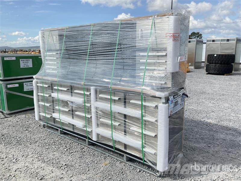Suihe H10FT-30D-2-01B-01 9 ft 9 in 32-Drawer Banco Gabin Diger parçalar