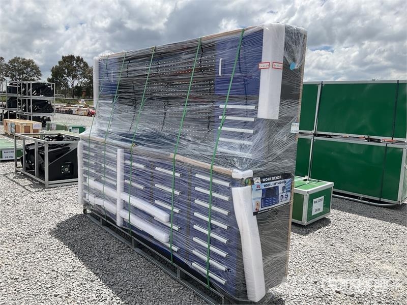 Suihe H10ft-40D-2-01B 9 ft 9 in 42-Drawer Banco Gabinete Diger parçalar
