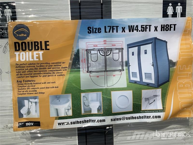 Suihe NT-D 6 ft 9 in x 4 ft 3 in 2 Person Skid-Mounted B مكونات أخرى