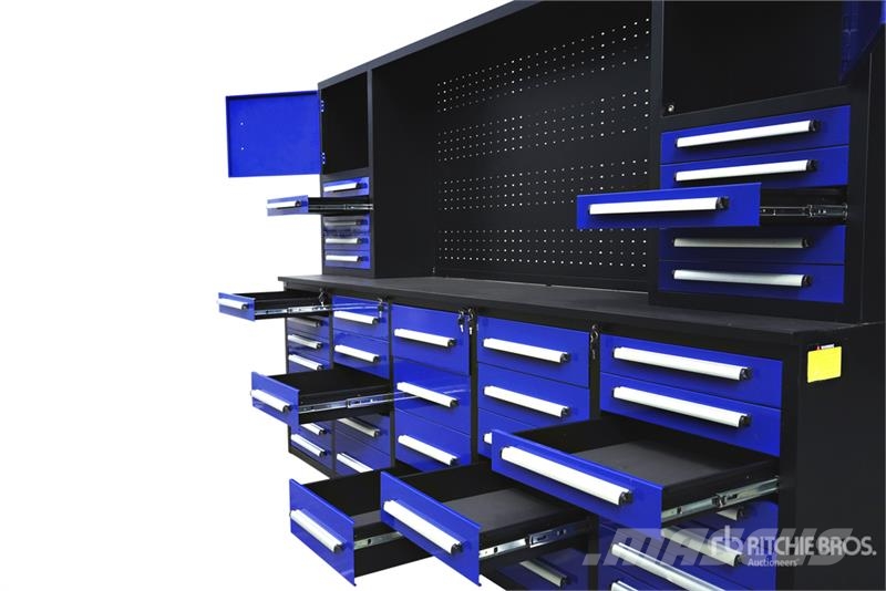 Suihe NWB-H40DB-10 9 ft 9 in 42-Drawer Banco Gabinete de Ostale komponente za građevinarstvo