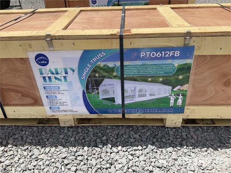 Suihe PT0612FB 40 ft x 20 ft Carpa Comercial para Evento Inne przyczepy