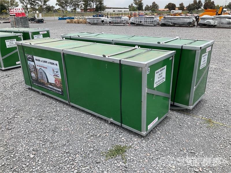 Suihe S408020R-300gPE 40 ft x 80 ft Storage Building (Un Stålrammer
