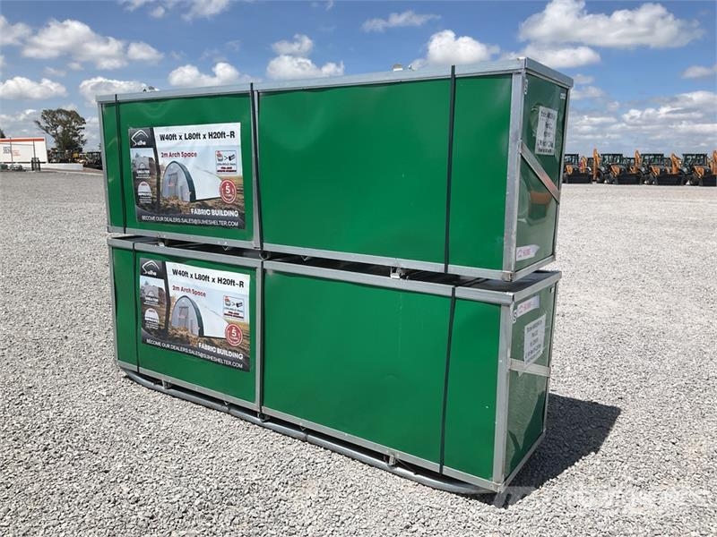 Suihe S408020R-300gPE 40 ft x 80 ft Carpa Almacen (Sin U Steel frame buildings