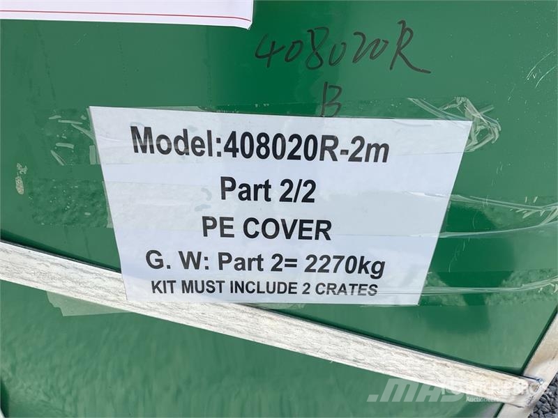Suihe S408020R-300gPE 40 ft x 80 ft Carpa Almacen (Sin U Steel frame buildings
