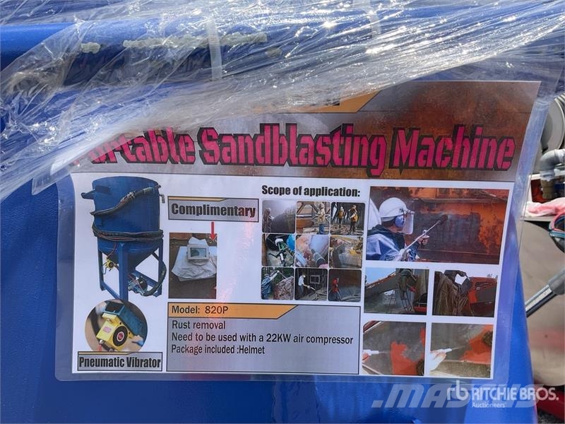 SUN SMB820P Portable Sand blasting Machine Sand Bl Bouw - Overige