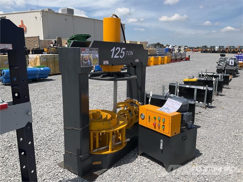 SUN TPM125 Solid Tyre Shop Press (Unused) Otros componentes