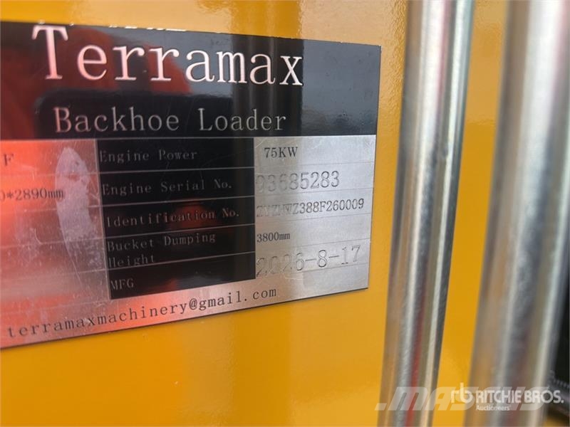 Terramax WZ388-F 4x4 Retroexcavadora (Sin Usar) / Utovarni rovokopači