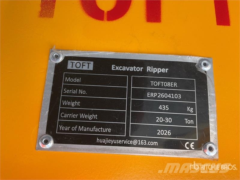  TOFT 08ER Riper (Sin Usar) / Excavator Ripper - Fi Escarificadoras