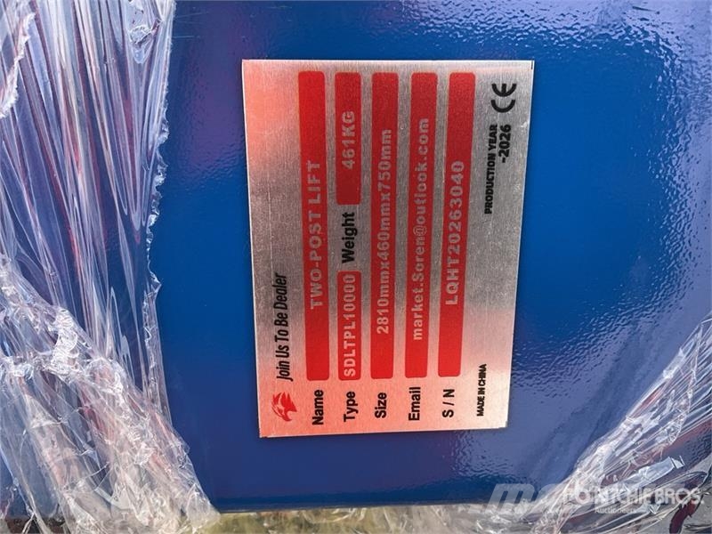 TPL 2 Post 10000 lb Elevador de Autos de Dos Colum Građevinarstvo – ostalo