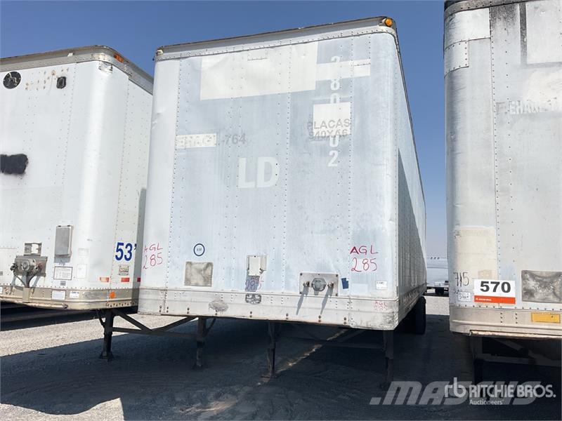 Trailmobile 47 ft x 102 in T/A Caja Seca / Van Trailer 厢式拖车