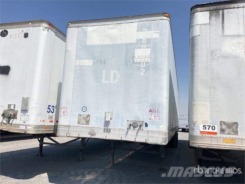 Trailmobile 47 ft x 102 in T/A Caja Seca / Van Trailer Box body trailers